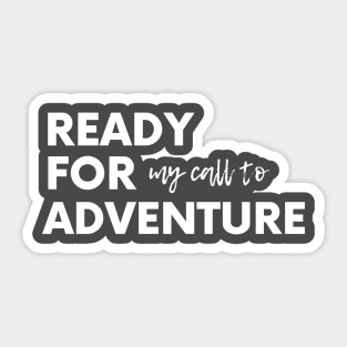 Call to Adventure Sticker